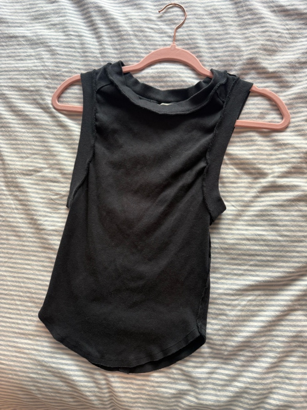 Black Free People Tank Top